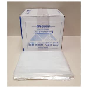 Plasdent Half Chair Cover Sleeves, Clear, 27.5" x 24", 225/Box, PS3800 thumbnail 10