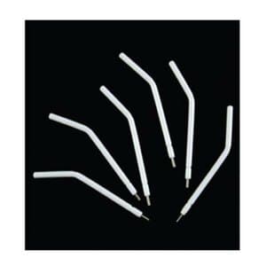 Plasdent AcuTips Air/Water Syringe Tips, White, Metal Core, 250/Bag - Plasdent AcuTips air/water syringe tips white 250/bag - Image 1