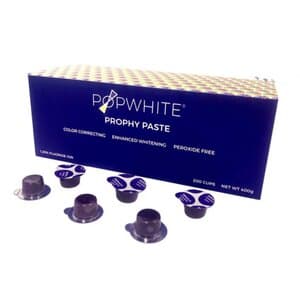 PopWhite Power of Purple Prophy Paste, Medium Grit, Mint Flavor, 200 Cups/Box thumbnail 2