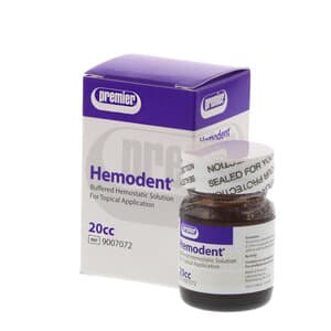 Hemodent Topical Hemostatic Solution, Buffered Aluminum Chloride, 20 cc, 1/Pk, 9007072 thumbnail 11