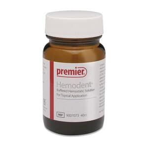 Hemodent Topical Hemostatic Solution, Buffered Aluminum Chloride, 40 cc Bottle, 1/Pk, 9007073 thumbnail 11