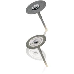 Two Striper Thin-Flex Diamond Discs, Double-Sided, 927-7, 0.15 mm, 45 Micron, 7/8" Diameter, with Mandrel, 2/Pk, 2012654 thumbnail 10