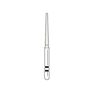 Two Striper® Diamond Bur FG, Fine, Cone, #797.11F, 1.2 mm Major/0.6 mm Minor Diameter, 11.0 mm Length, 5/Pkg, 2015049 thumbnail 6