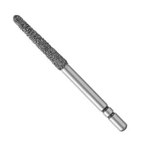Premier Two Striper Diamond Bur, Friction Grip, Flame, Coarse, #243.6C, 5/Pk, 2015061 thumbnail 5