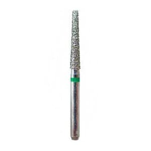 Premier Two Striper Diamond Bur, FG, Round-End Taper, #770.8, Coarse, Green, 5/Pk, 2015457 thumbnail 11