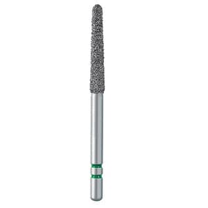 Premier Two Striper Diamond Bur, FG, Round-End Taper, #770.9, Coarse, Green Ring, 5/Pk, 2015460 thumbnail 7