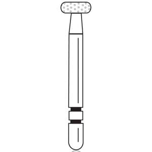 Two Striper Diamond Bur, FG, Wheel, #860, Coarse, Green, 3.5 mm, 5/Pk, 2015543 thumbnail 7