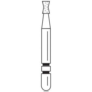 Two Striper Diamond Bur, FG, Amalgam Remover, Hourglass, #1250, Medium, Blue, 5/Pk, 2015599 thumbnail 11