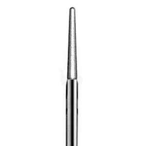 Two Striper MFS Finishing Diamond Bur FG #257 MF3, Ultra Fine (10 micron), Round-End Taper, 1.8 mm Major/1.2 mm Minor Diameter, 5/Pkg, 2015858 thumbnail 6