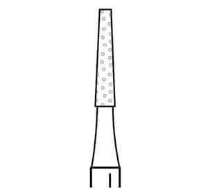 Two Striper TS2000 ShortCut Diamond Bur FG 169L-S Medium, Friction Grip, Short Shank, 5/Pk, #2015919 thumbnail 5