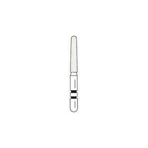 Two Striper ShortCut Diamond Bur, FGSS, Round-End Taper, #782.8 S, Coarse, Green, 1.5 mm, 5/Pk, 2015928 thumbnail 7