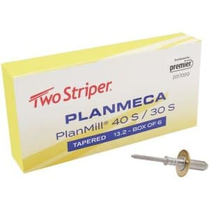 Two Striper PlanMill S Diamond Milling Bur, Tapered 13.2, 6/Box, 2017000 thumbnail 8