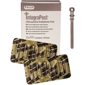 IntegraPost Titanium Alloy Post Refill, Size 4 (Red), Parallel Passive Design, 10/Pkg, 3001110 thumbnail 14