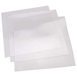 Perfecta Tray Material, Clear, 0.040" x 5" x 5", 25 Sheets/Box, #4008305 thumbnail 7