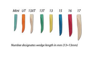 Premier Sycamore Wood Wedges, Assorted (UT, 13, 13T, 15), 400/Box, 9061108 thumbnail 16