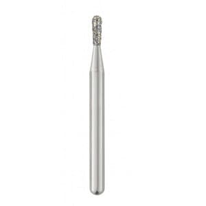 Solo Diamond® Single-Use Diamond Burs FG, Pear, 0512, 1.2mm, Medium, Pkg/25 - SOLO DIAMONDS 0512M PEAR PK25 - Image 1