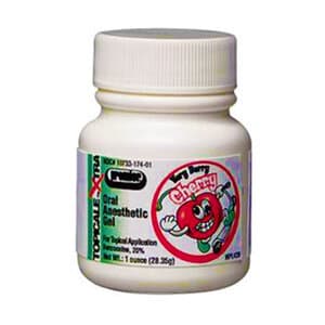 Topicale Xtra Oral Anesthetic Gel, Very Berry Cherry, 20% Benzocaine, 1 oz Jar, 9007152 thumbnail 13