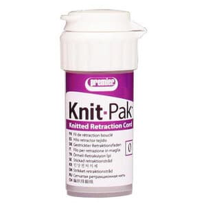 Premier Dental Knit-Pak Knitted Retraction Cord, Plain, Size #0, 100", Purple, 1/Pk, 9007553 thumbnail 11
