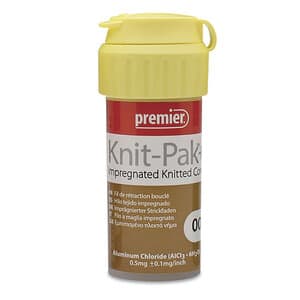 Knit-Pak+ Impregnated Knitted Retraction Cord, Size 00, Aluminum Chloride, Brown, 100" (254 cm), 1/Pk, 9007562 thumbnail 11