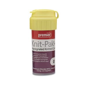 Premier Knit-Pak+ Impregnated Knitted Retraction Cord, Aluminum Chloride, Size #0, Purple, 100", 1/Pk, 9007563 thumbnail 10