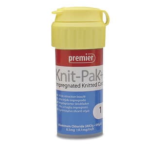 Knit-Pak+ Impregnated Knitted Retraction Cord, Size 1, Aluminum Chloride, Blue, 100" (254 cm), 1/Pk, 9007564 thumbnail 8
