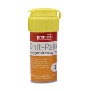 Premier Knit-Pak+ Impregnated Knitted Retraction Cord, Size 2, Aluminum Chloride, Orange, 100" (254 cm), 1/Pk, 9007565 thumbnail 5