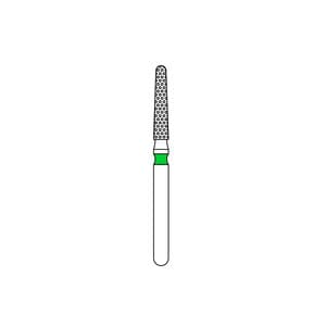 Priva FG #856.016 Coarse Grit Round End Taper Diamond Burs, 5/Pk, Green, P856016C thumbnail 8