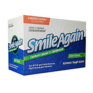 Smile Again Denture Cleaner, 22 Count Pack - SMILE AGAIN DENTURE CLEANER PK22 - Image 1