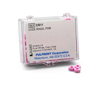 Pulpdent Code Rings, Pink, Standard Size, 50/Box, CR11-50 thumbnail 4