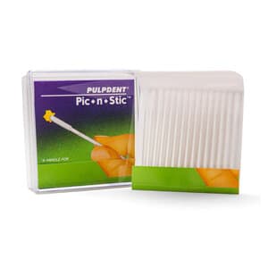 Pic-n-Stic Plastic Applicators, 2-1/2" Long, 2 mm Diameter, Adhesive Tip, White, 60/Box, PIC thumbnail 16