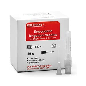 TempCanal Enhanced Endodontic Irrigation Needles, 27 Gauge x 25mm (1"), Double-Sided Vent, Luer Lock, 20/Pk, TE20N thumbnail 6