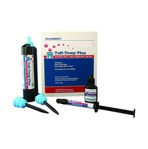 Pulpdent Tuff-Temp Plus Provisional Crown & Bridge Resin, Automix Cartridge Kit, Shade A2, 50 mL, TTPA2 thumbnail 18