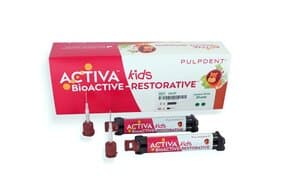 Activa Kids BioACTIVE-Restorative Value Refill, Pedo Shade (Opaque White), 2 x 5mL (8g) Syringes with 40 Automix Tips, VK2P thumbnail 17