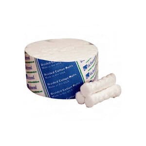 Braided Cotton Rolls, Medium, 3/8" x 6", Non-Sterile, 200/Pk, 201208 thumbnail 13