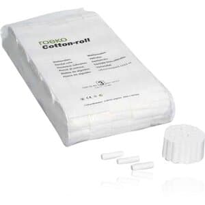 Roeko Luna Cotton Rolls #2, 1.5" x 3/8", Non-Sterile, 1000/Bag, 104002 thumbnail 8