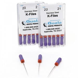 Roydent K-Files #20 (Yellow), 21mm, Stainless Steel, Pack of 6, 06321020R thumbnail 9