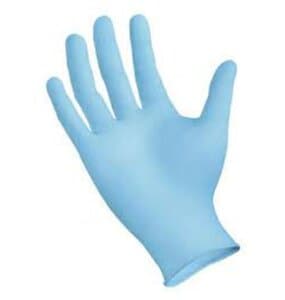 SemperForce Blue Nitrile Exam Gloves, Powder Free, Textured, Extra Large, Box/100 - SEMPERFORCE BLUE NITRILE EXAM POWDER FREE TEXTURED X-LARGE BX/100 - Image 1