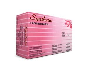 Sempermed SemperCare Synthetic Vinyl Exam Gloves, Powder Free, Non-Sterile, Medium, White, Ambidextrous, 100/Box, EVNP103 thumbnail 3