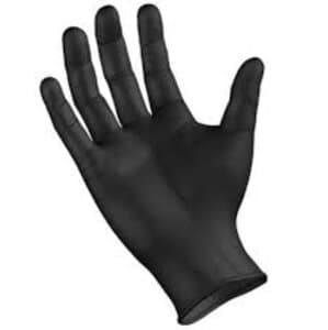 SemperSure® Nitrile Exam Gloves, Powder Free, Accelerator Free, Non-Sterile, Black, Extra Small, 100/Box thumbnail 8