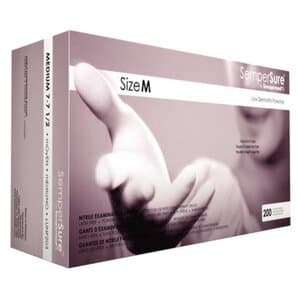 SemperSure™ Nitrile Exam Gloves, Powder-Free, Non-Sterile, Medium, Violet, 200/Box thumbnail 10