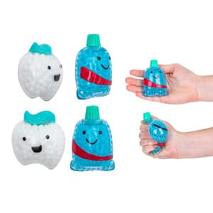 Squeezy Bead Dental Characters, 3" Soft Squishy Toys, Assorted Styles, 12/Pkg, JV557 thumbnail 4