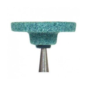 Shofu Dura-Green Stones, HP Straight Handpiece, WH6 Wheel Shape, ISO #130, Green, Silicon Carbide, 12/Pkg, 0048 thumbnail 9