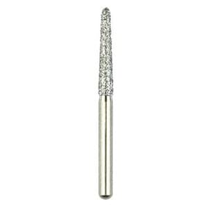 Shofu Robot Diamond Point, FG, Tapered Cylinder Round End, #223/018, 1.8 mm, Regular Grit, White Ring, 0835-1 thumbnail 6