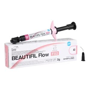 Beautifil Flow F02 Low Flow Flowable Composite, Shade A3, 2g Syringe with 5 Needle Tips, Refill, #1433 thumbnail 14