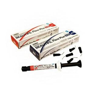Beautifil Flow Plus Hybrid Composite, Light-Cure, Syringe Refill, F00 Zero Flow, 2.2 g, Shade A1, 1/Pk, 2001 thumbnail 19