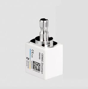 CEREC Zirconia+ CAD/CAM Milling Block, Mono, Shade A3, 3/Pkg thumbnail 9