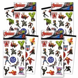 Smilemakers Avengers Force Sticker Assortment, 100 Stickers per Box - AVENGERS FORCE STICKERS ASST BOX/100 - Image 1