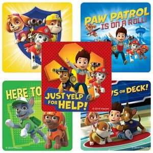 Smilemakers Paw Patrol Stickers, Box of 100 - PAW PATROL STICKERS BX/100 - Image 1