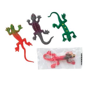 SmileMakers Stretchy Painted Lizards, Assorted Colors, 3 Inches, Individually Wrapped, Pack of 48 thumbnail 2