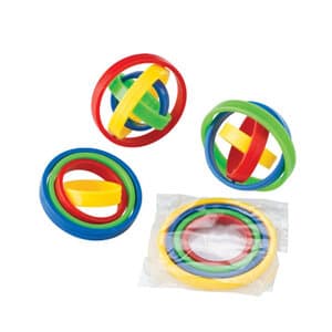 Smilemakers Orbiting Fidget Spinners, Pack of 24 - ORBITING FIDGET SPINNERS PK/24 - Image 1